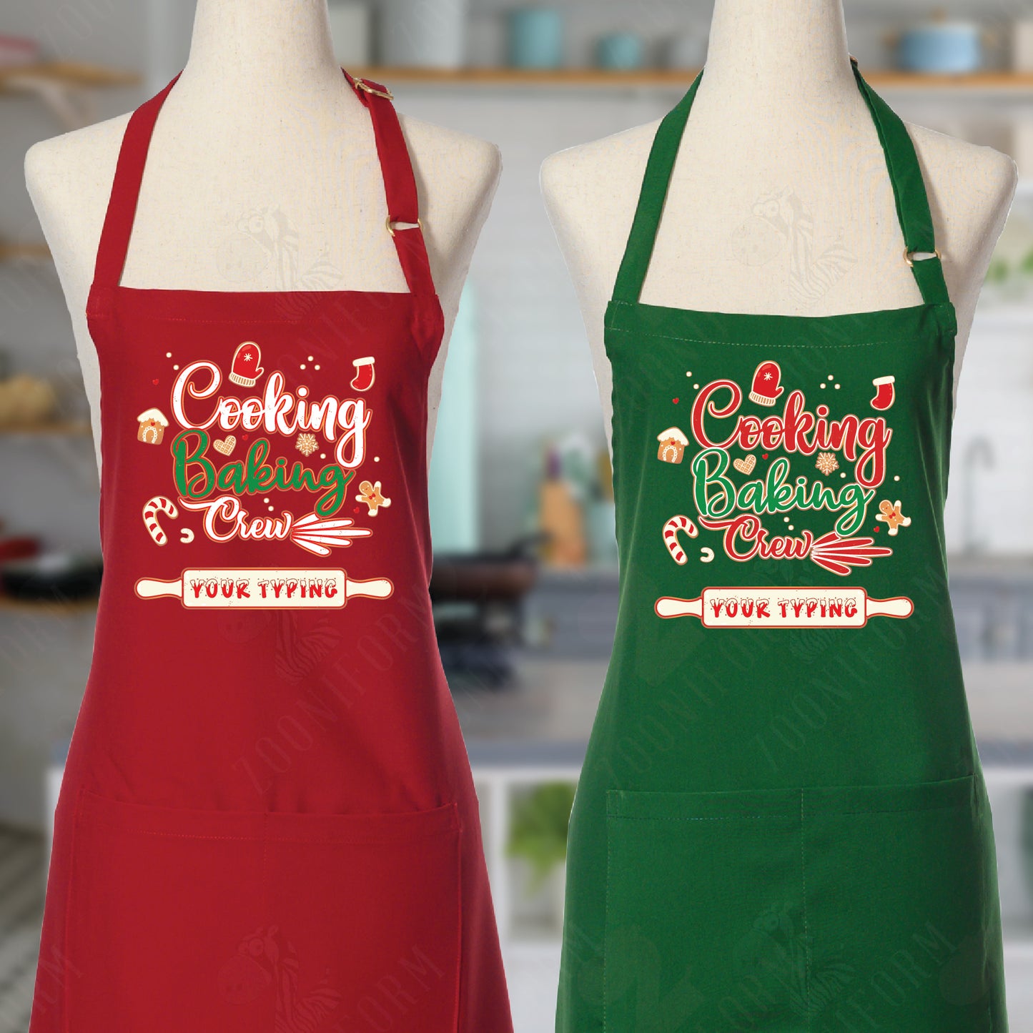 Christmas Baking Apron CAP1007