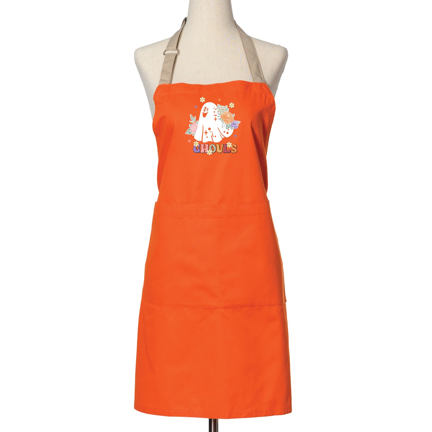 Halloween Orange Apron