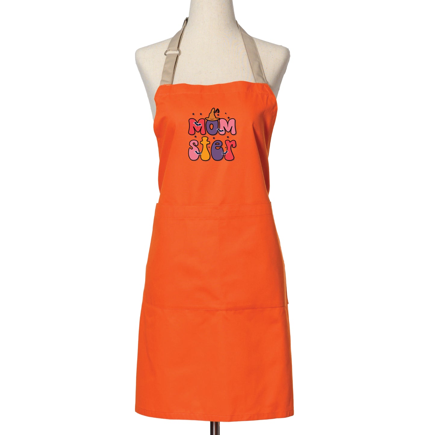 Halloween Orange Apron