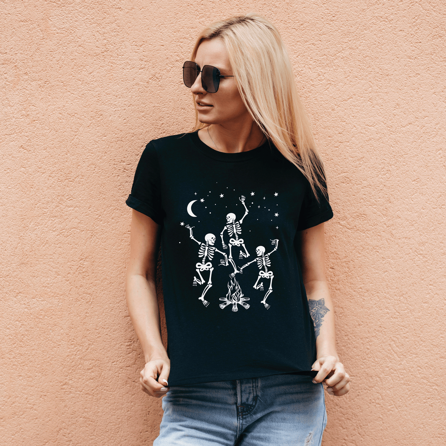 Halloween Unisex Black Tshirt