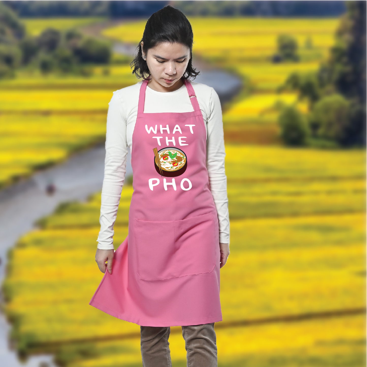 "What the Pho" Cooking Apron