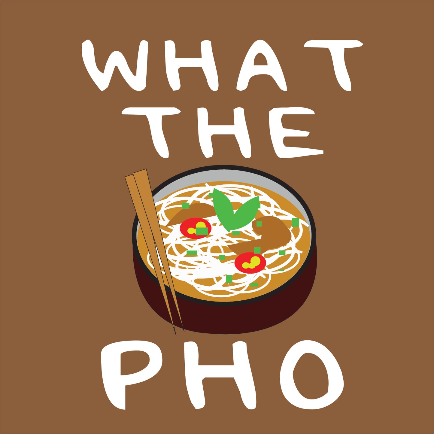 "What the Pho" Cooking Apron