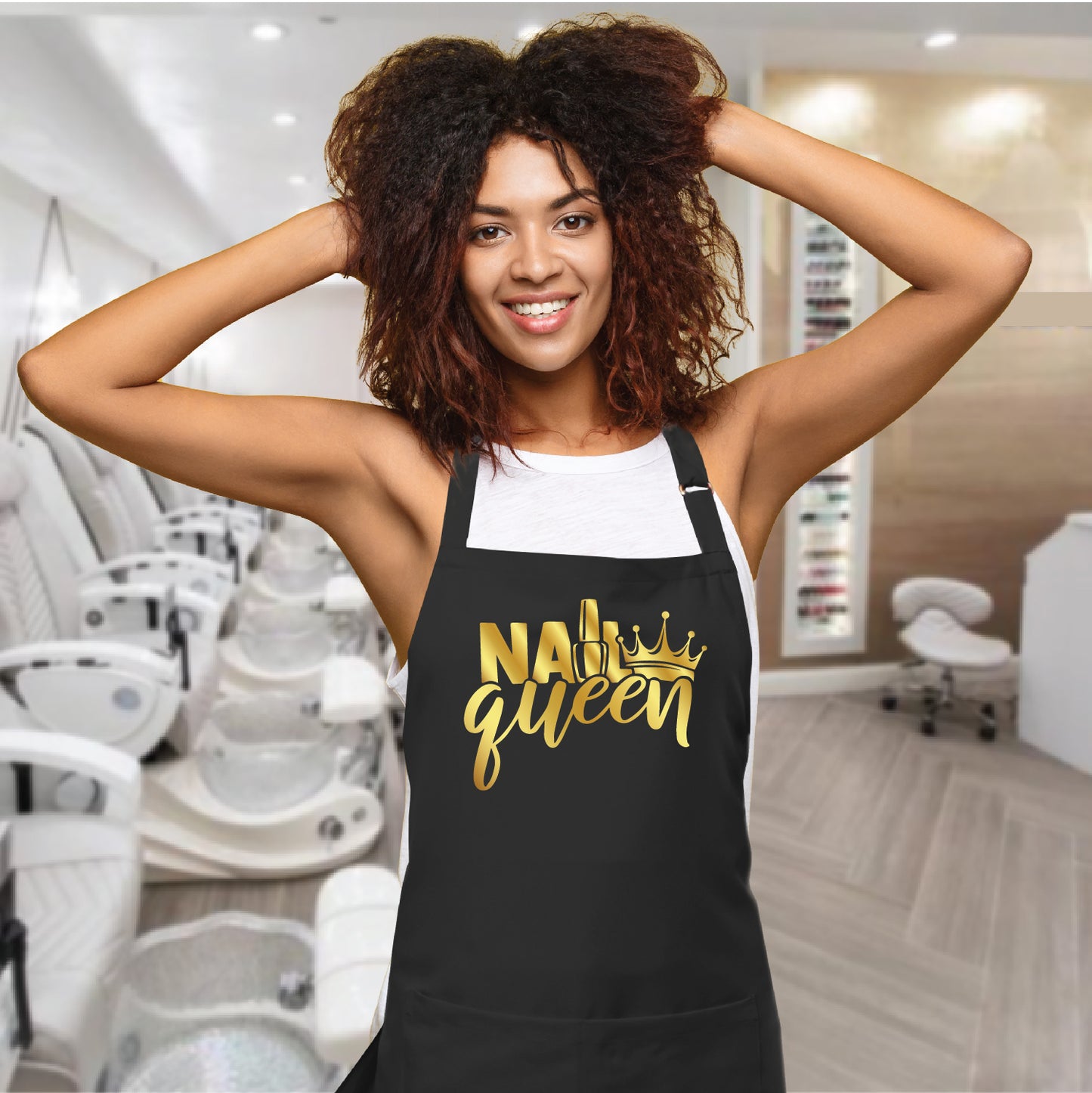 "Nail Queen" Apron