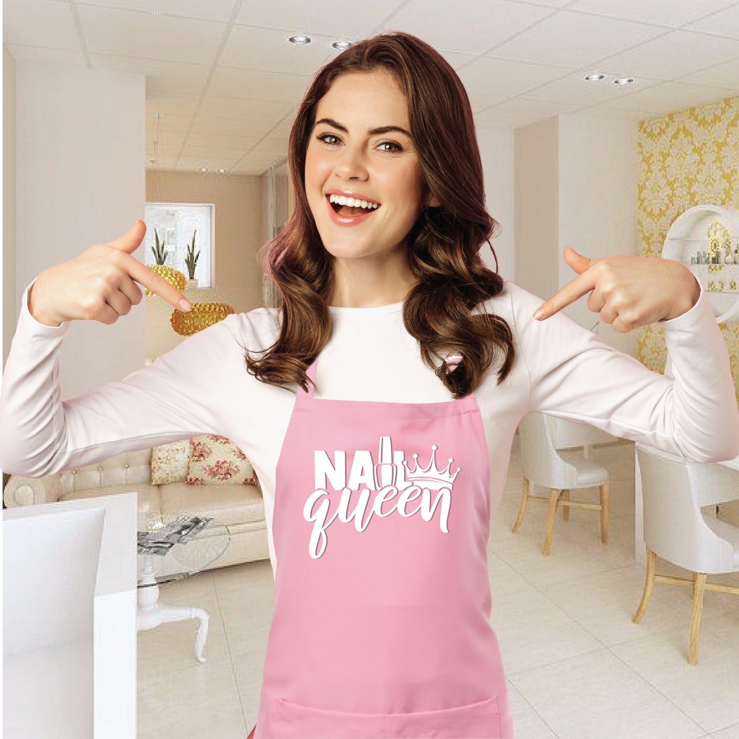 "Love Nails" Apron