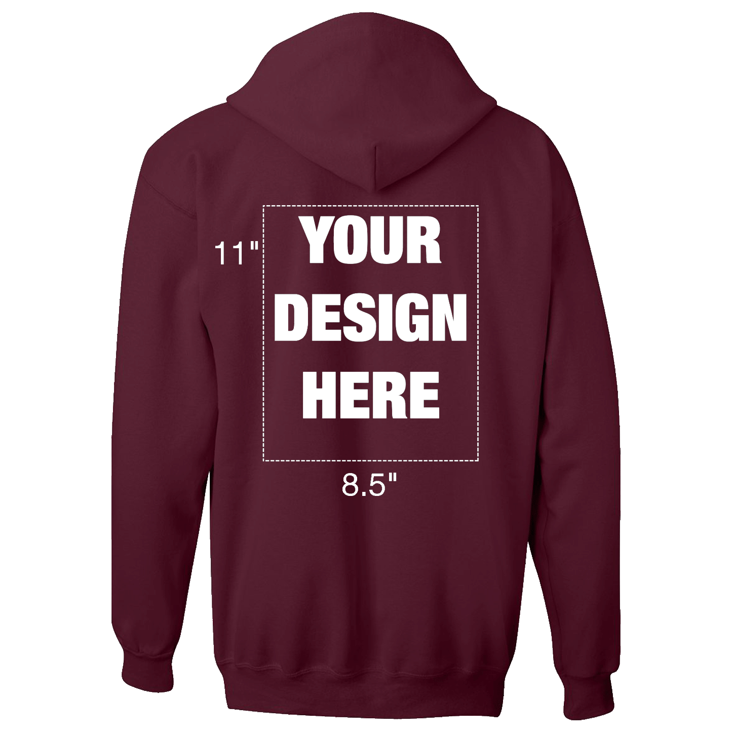 FULL-ZIP HOODIE - CUSTOM PRINTING