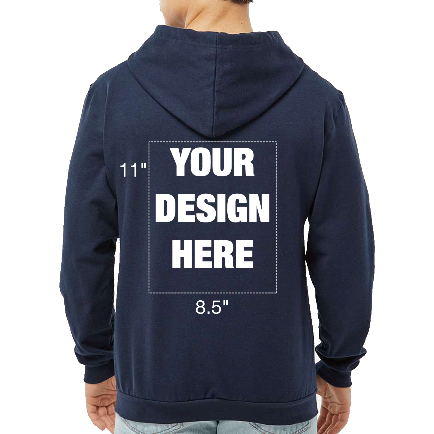 FULL-ZIP HOODIE - CUSTOM PRINTING