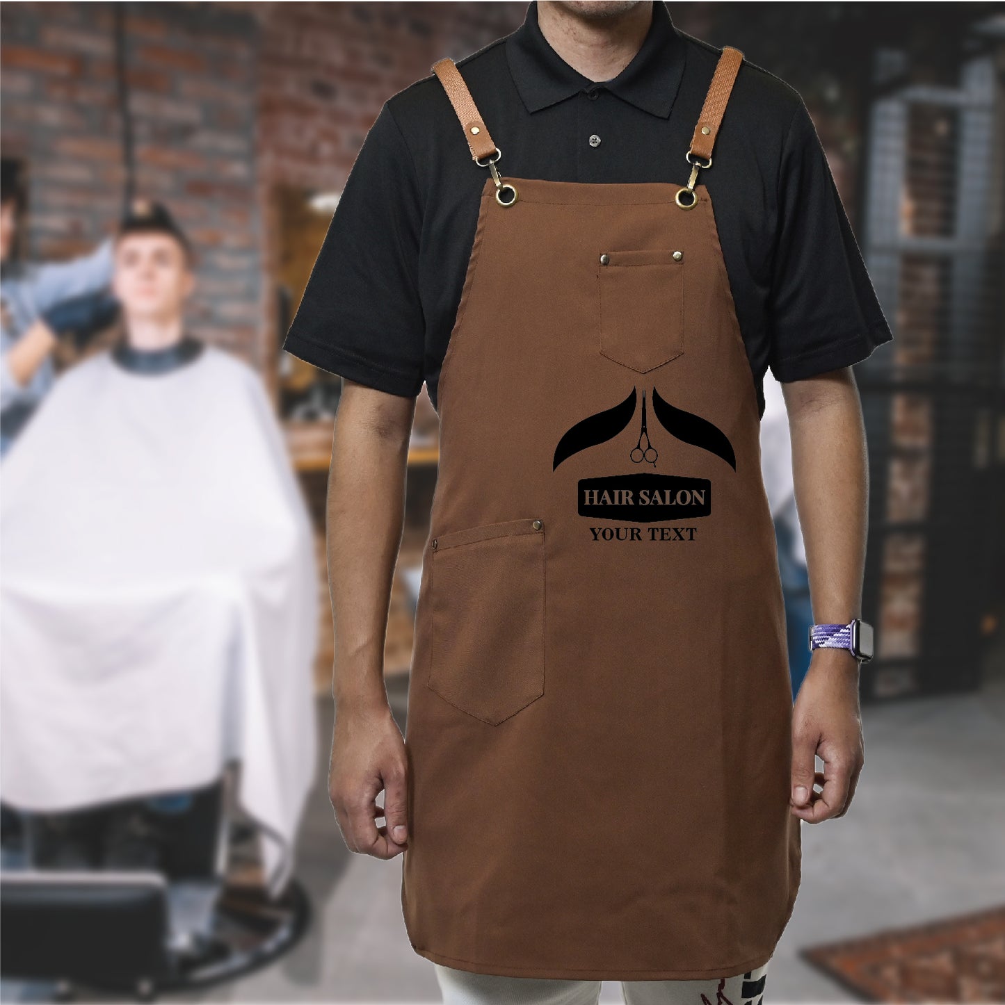 Personalized Apron for Beauty Salon